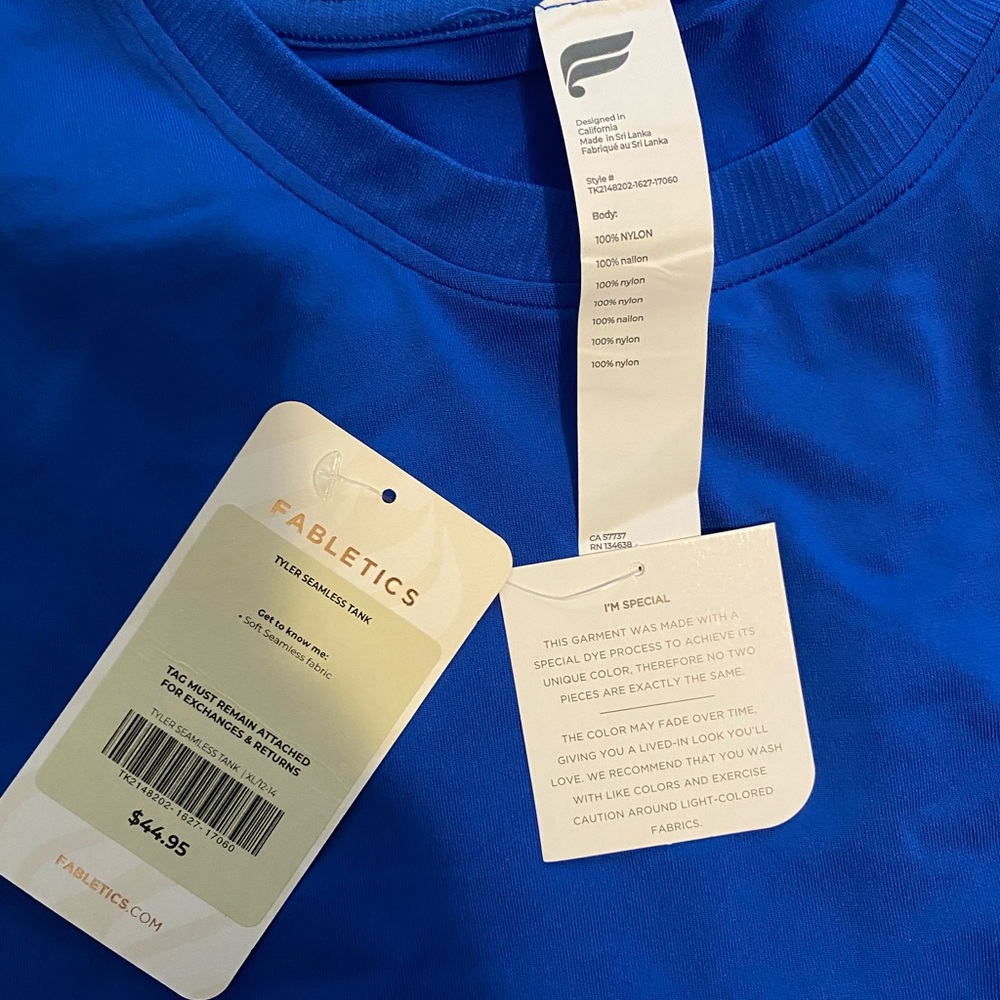 NWT Fabletics tank - Picture 2 of 4